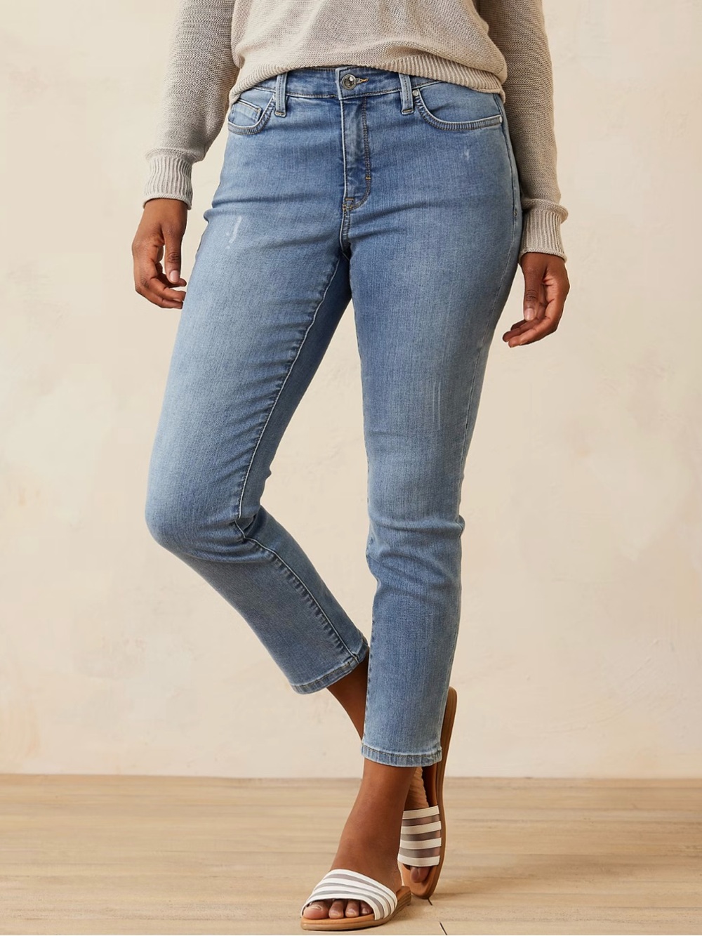 Tommy Bahama Boracay Mid-Rise Slim Boyfriend Jeans